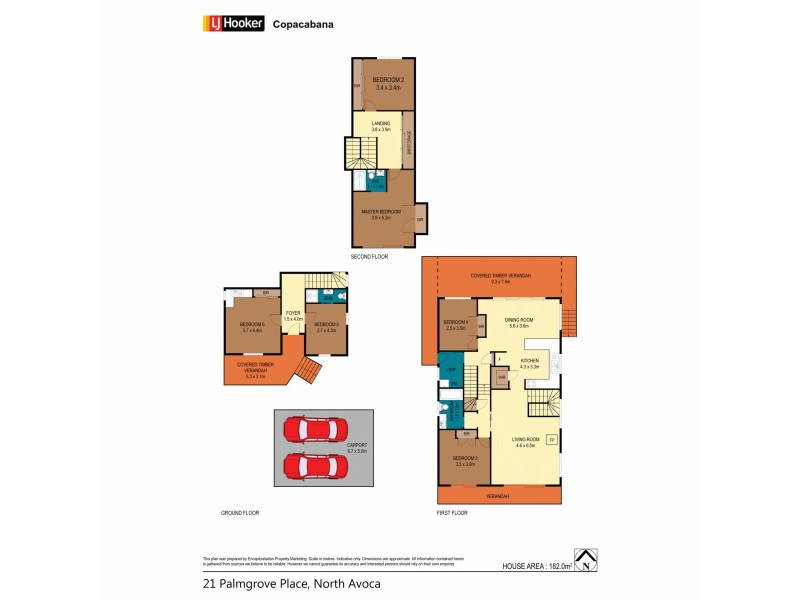 21 Palmgrove Place, North Avoca NSW 2260 Floorplan