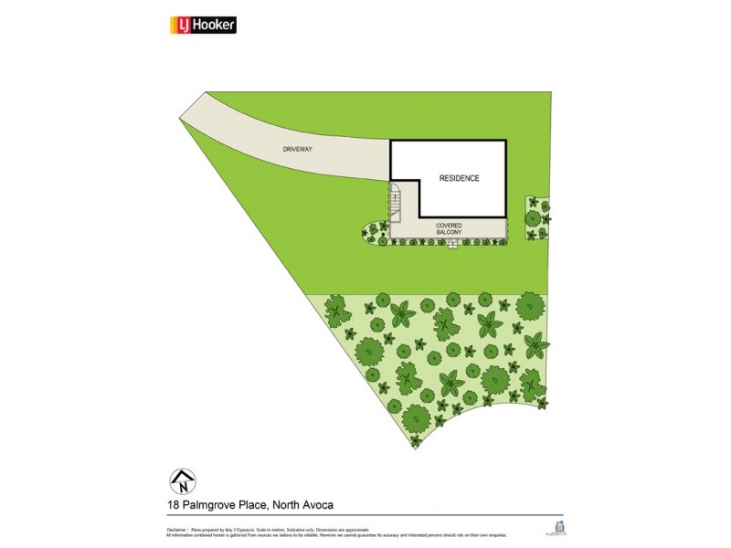 18 Palmgrove Place, North Avoca NSW 2260 Floorplan