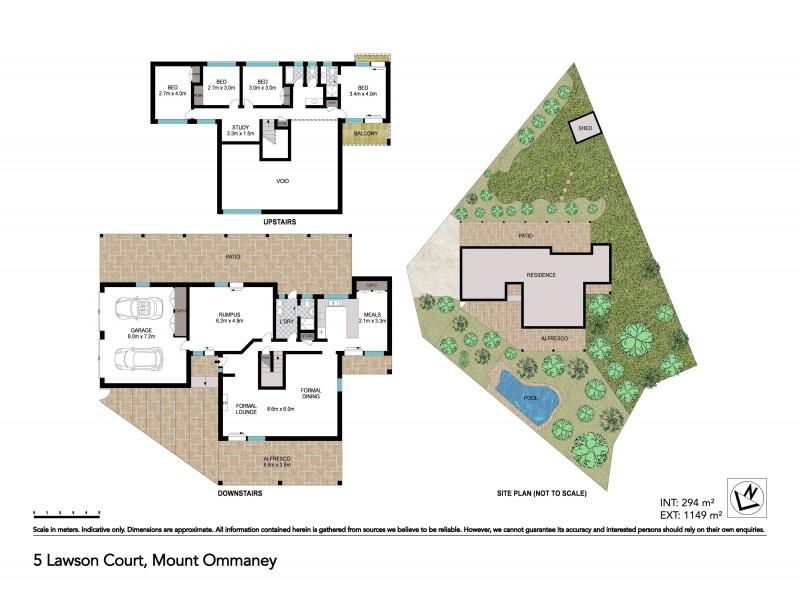 5 Lawson Court, Mount Ommaney QLD 4074 Floorplan