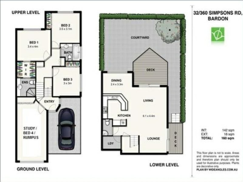 32/360 Simpsons Road, Bardon QLD 4065