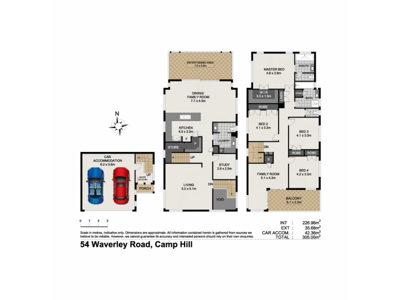 54 Waverley Road, Camp Hill QLD 4152 Floorplan
