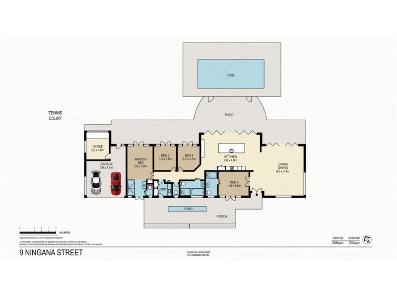 9 Ningana St, Fig Tree Pocket QLD 4069 Floorplan
