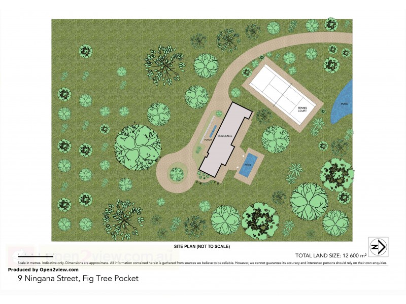 9 Ningana St, Fig Tree Pocket QLD 4069 Floorplan