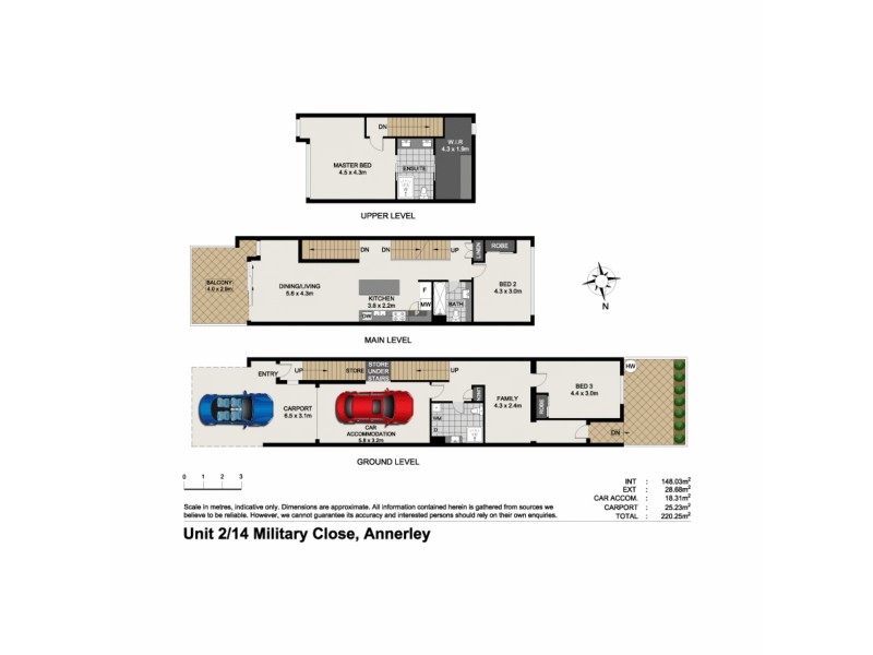 2/14 Military Close, Annerley QLD 4103 Floorplan