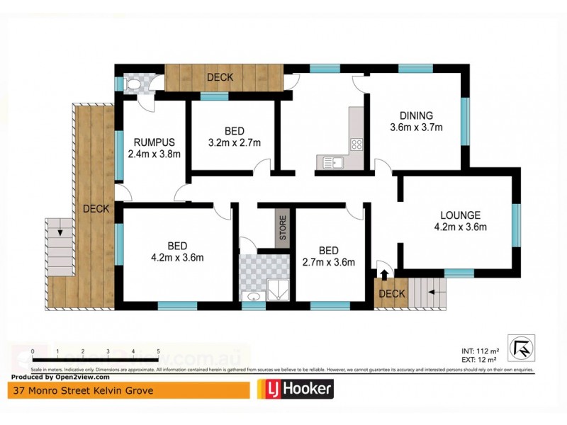 37 Monro Street, Kelvin Grove QLD 4059 Floorplan