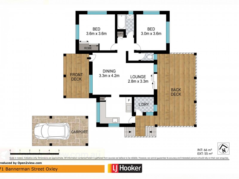 71 Bannerman St, Oxley QLD 4075 Floorplan
