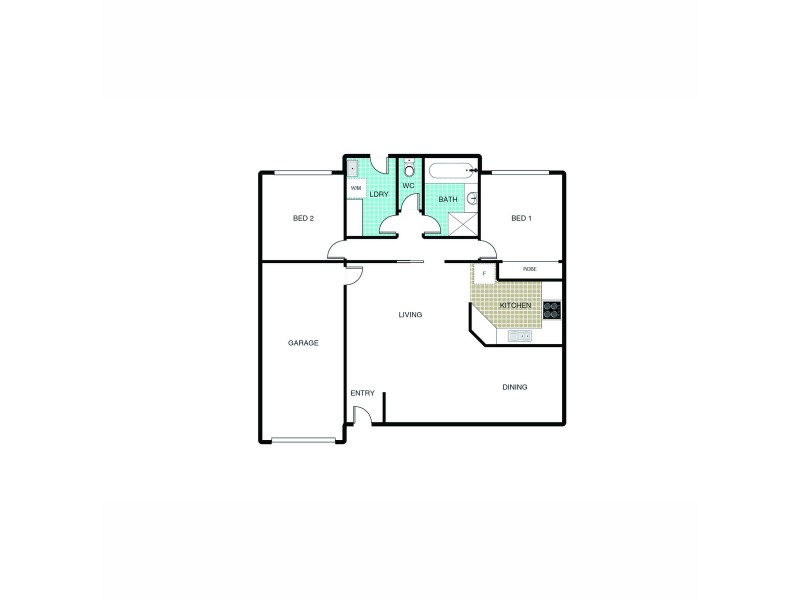 40/12 Duggan Street, Calwell ACT 2905 Floorplan