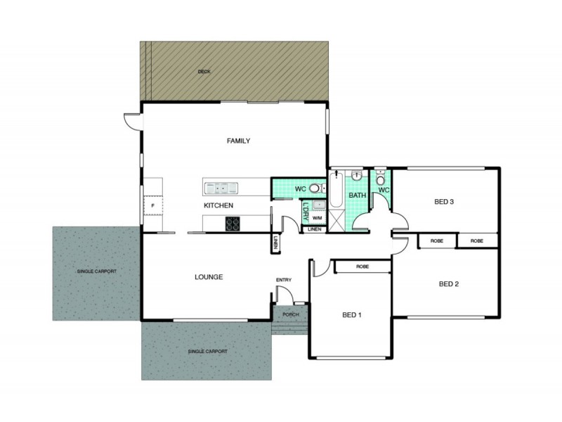 54 Bamford Street, Hughes ACT 2605 Floorplan