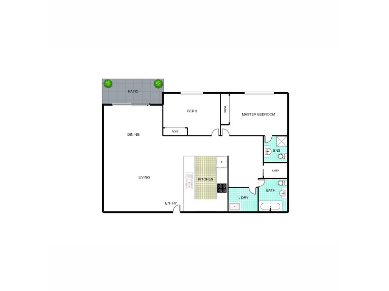 24/58 Eileen Good Street, Greenway ACT 2900 Floorplan