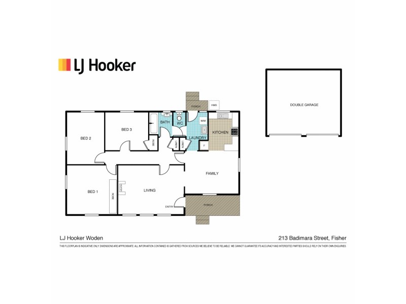 213 Badimara Street, Fisher ACT 2611 Floorplan