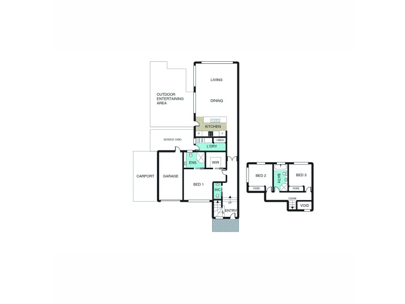 2 Lyle Place, Chifley ACT 2606 Floorplan