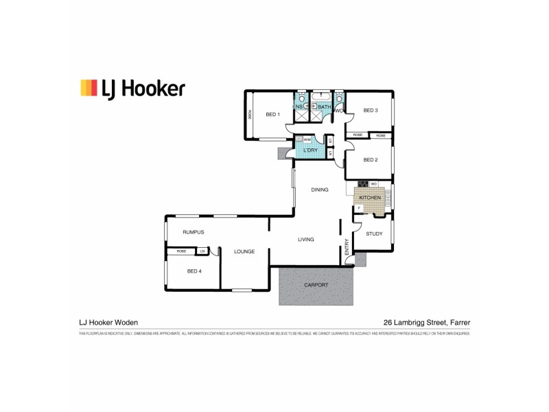 126 Lambrigg Street, Farrer ACT 2607 Floorplan