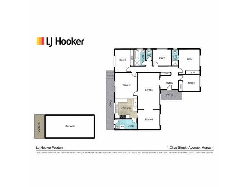 21 Clive Steele Avenue, Monash ACT 2904 Floorplan