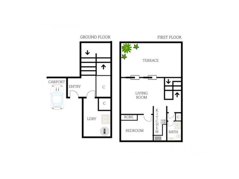 6/30 Gatton Street, Farrer ACT 2607 Floorplan