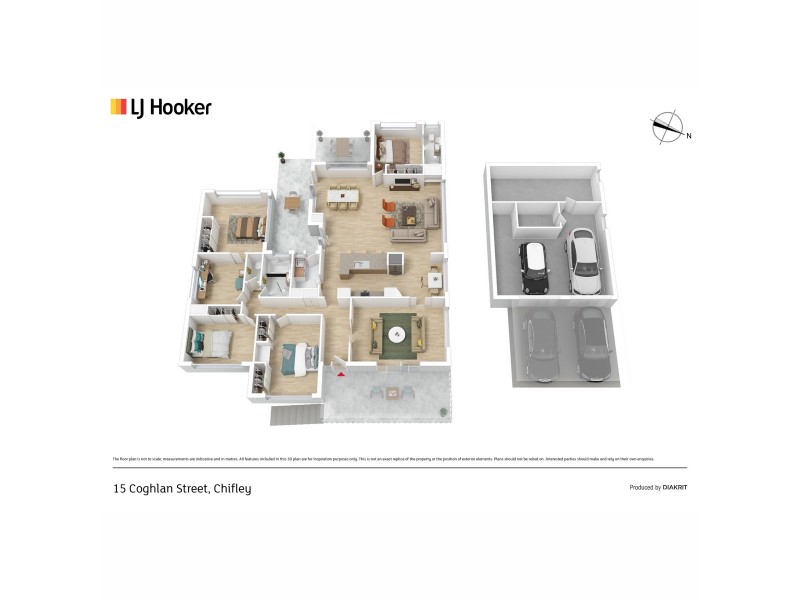 15 Coghlan Street, Chifley ACT 2606 Floorplan