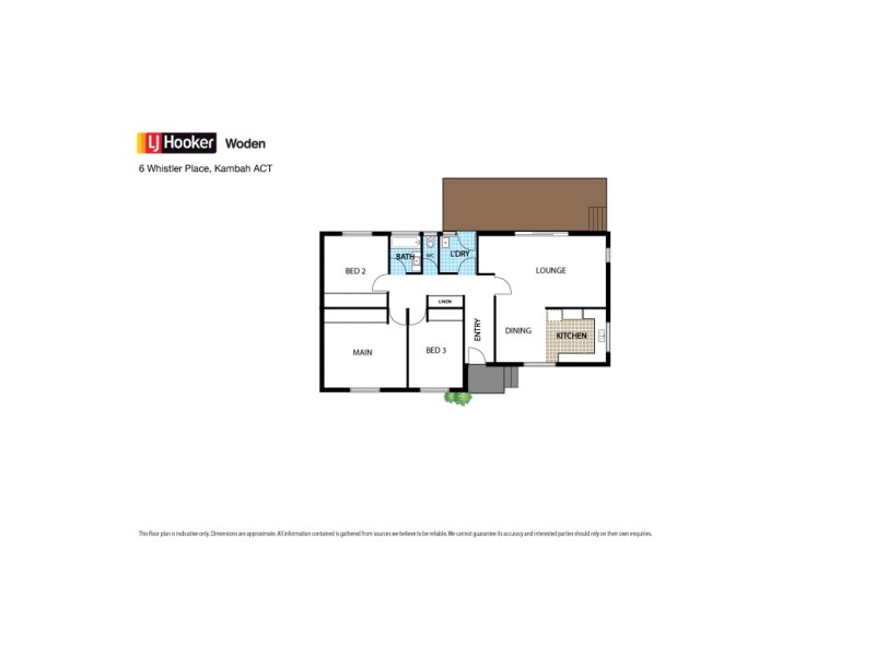 6 Whistler Place, Kambah ACT 2902 Floorplan