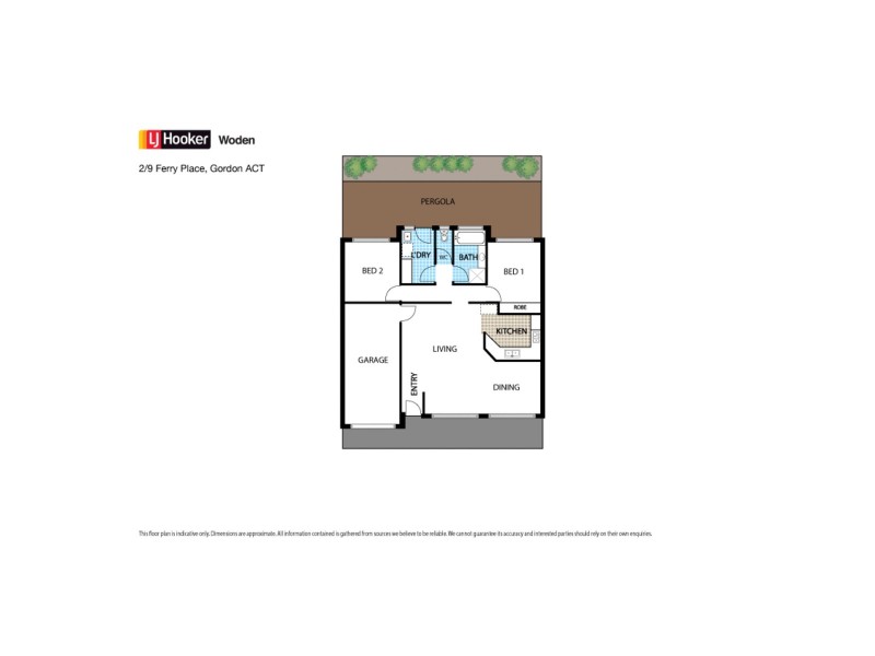 2/9 Ferry Place, Gordon ACT 2906 Floorplan
