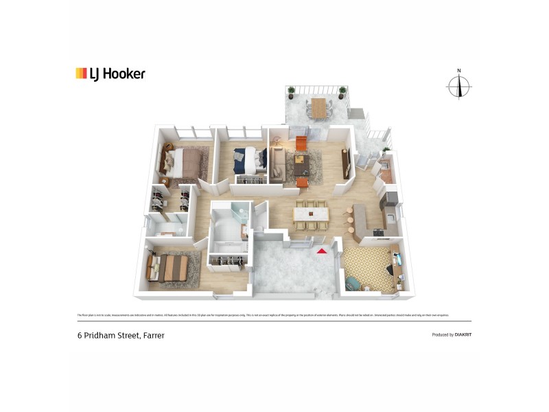 6 Pridham Street, Farrer ACT 2607 Floorplan