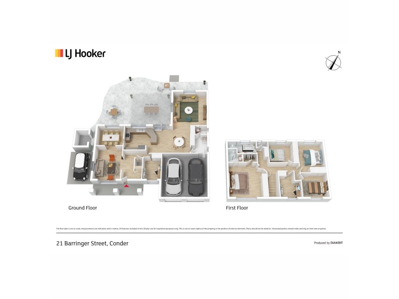 21 Barringer Street, Conder ACT 2906 Floorplan