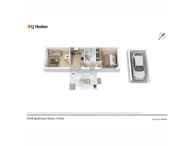 205B Badimara Street, Fisher ACT 2611 Floorplan
