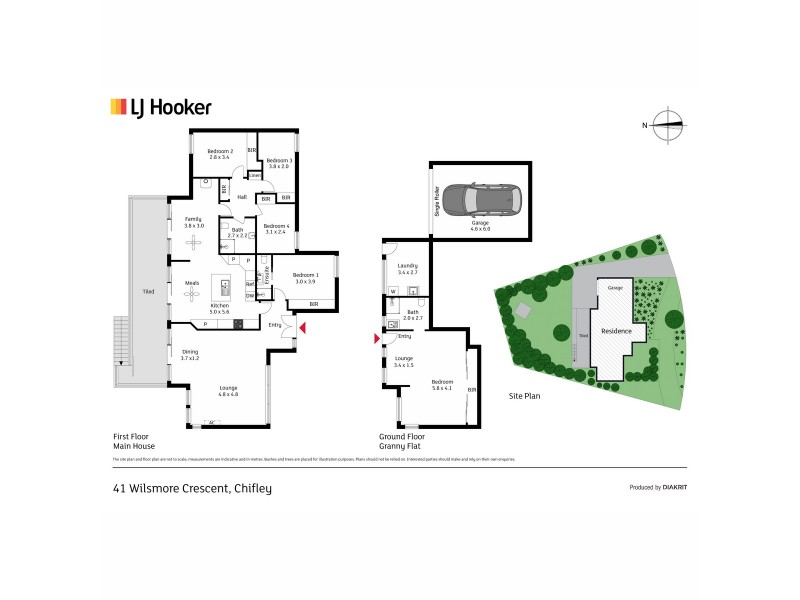 41 Wilsmore Crescent, Chifley ACT 2606 Floorplan