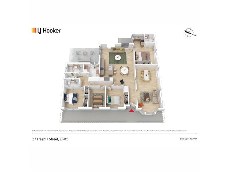 27 Freehill Street, Evatt ACT 2617 Floorplan