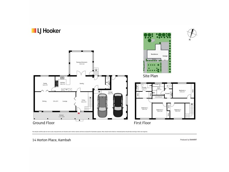 14 Horton Close, Kambah ACT 2902 Floorplan