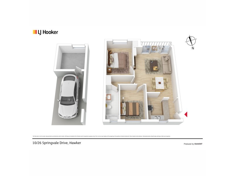 10/26 Springvale Drive, Hawker ACT 2614 Floorplan