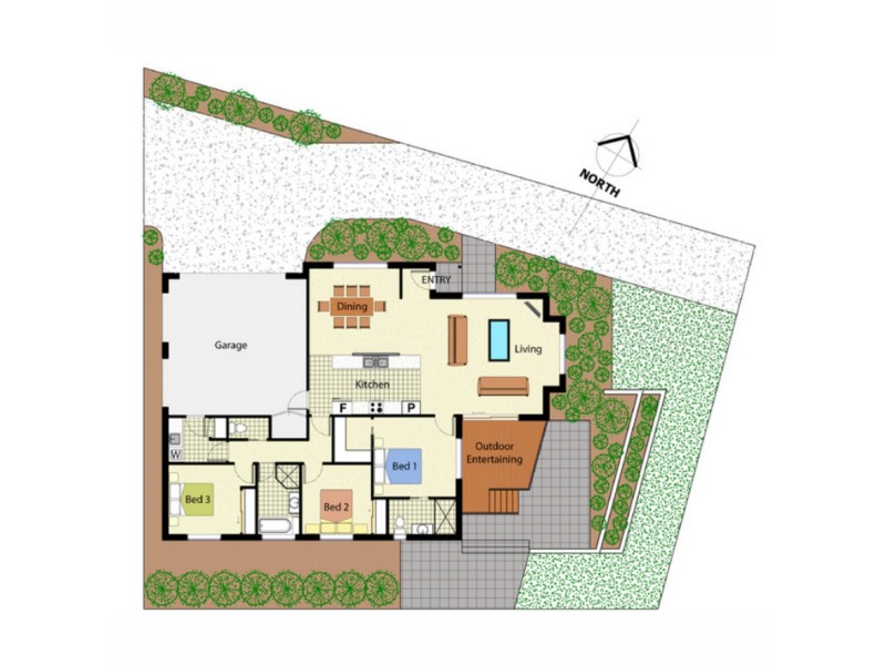 1/144 Theodore Street, Lyons ACT 2606 Floorplan