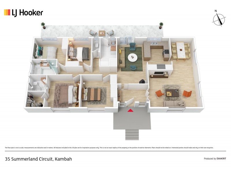 35 Summerland Circuit, Kambah ACT 2902 Floorplan