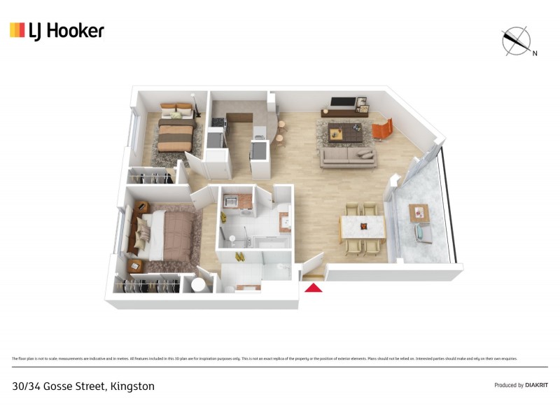 30/34 Gosse Street, Kingston ACT 2604 Floorplan