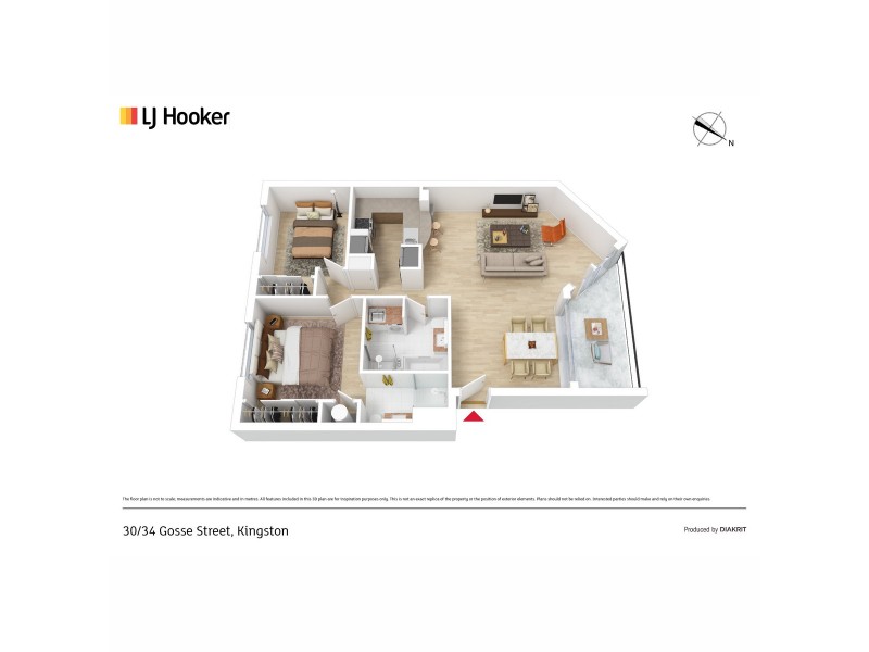 30/34 Gosse Street, Kingston ACT 2604 Floorplan