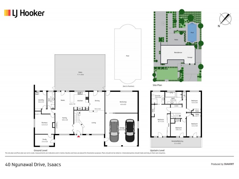 40 Ngunawal Drive, Isaacs ACT 2607 Floorplan