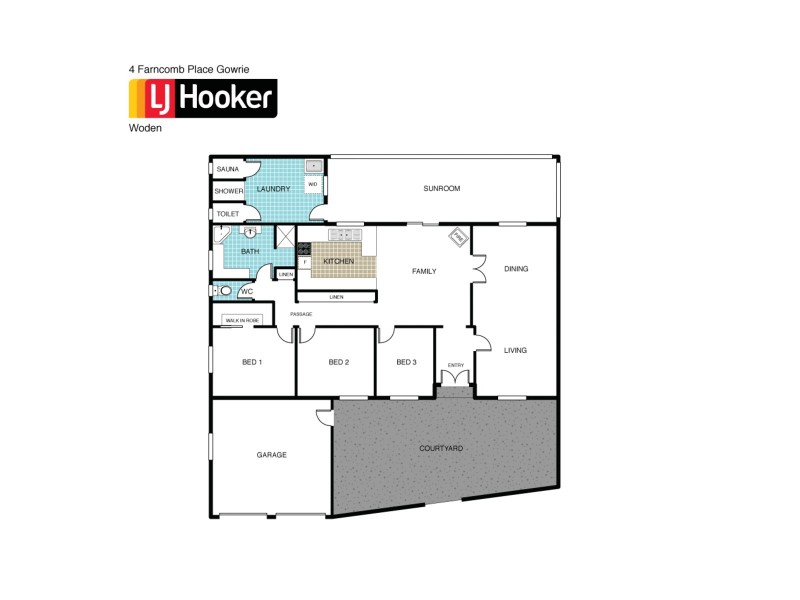 4 Farncomb Place, Gowrie ACT 2904 Floorplan