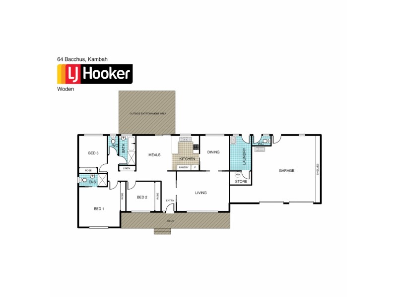 64 Bacchus Circuit, Kambah ACT 2902 Floorplan