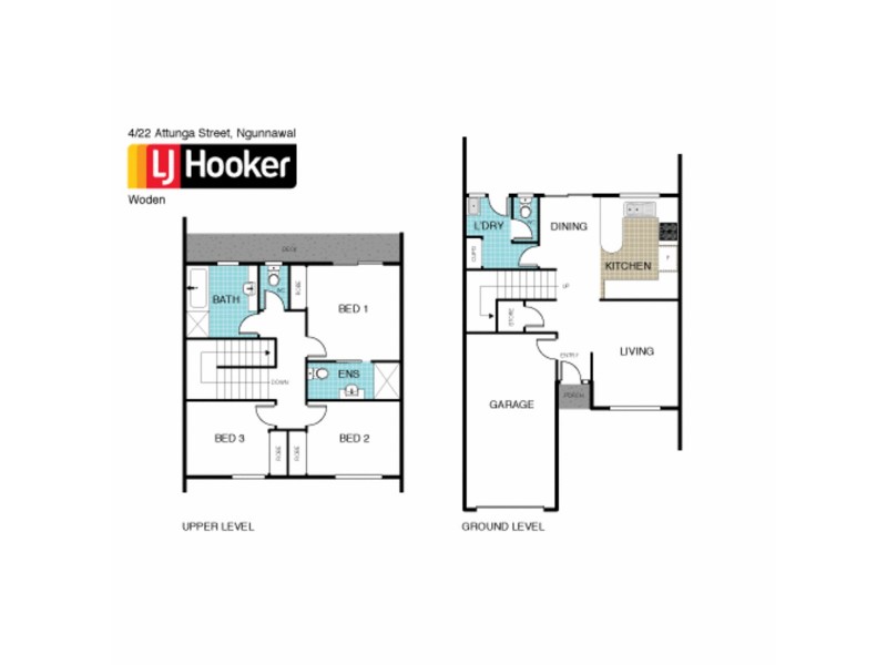 4/22 Attunga Street, Ngunnawal ACT 2913 Floorplan