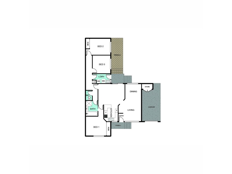 18 Stanfield Close, Kambah ACT 2902 Floorplan