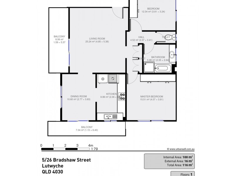 Unit 5/26 Bradshaw Street, Lutwyche QLD 4030
