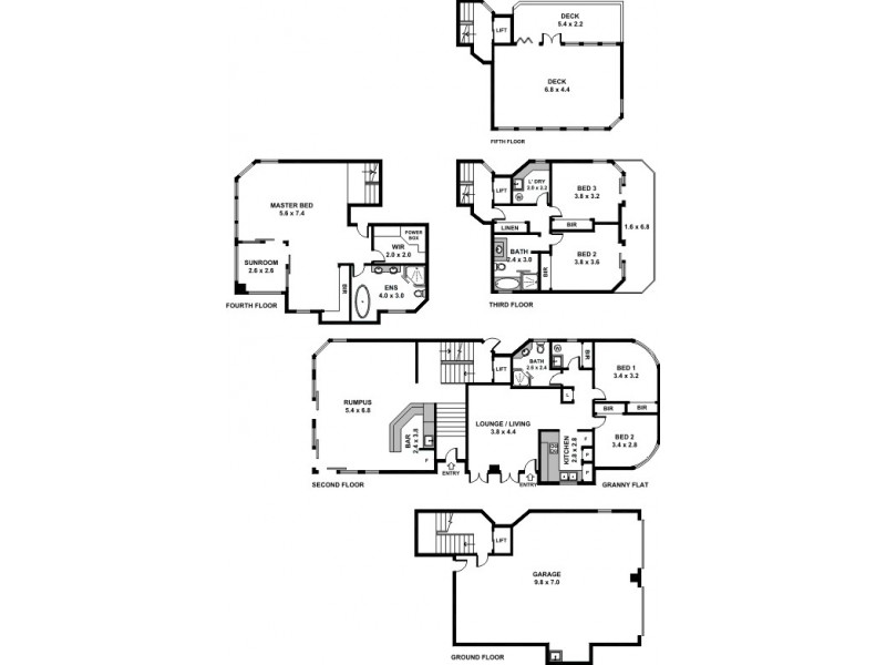19 Brakes Crescent, Miami QLD 4220 Floorplan