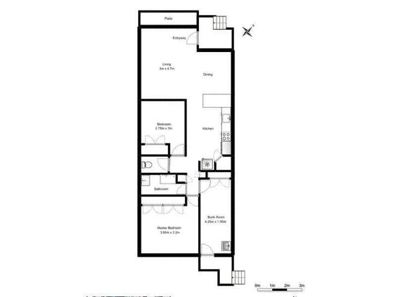 4/22 Bullimah Av, Burleigh Heads QLD 4220 Floorplan