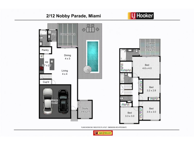 2/12 Nobby Parade, Miami QLD 4220 Floorplan