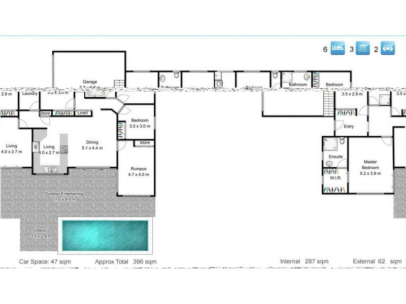 6 Orchna Street, Burleigh Heads QLD 4220 Floorplan