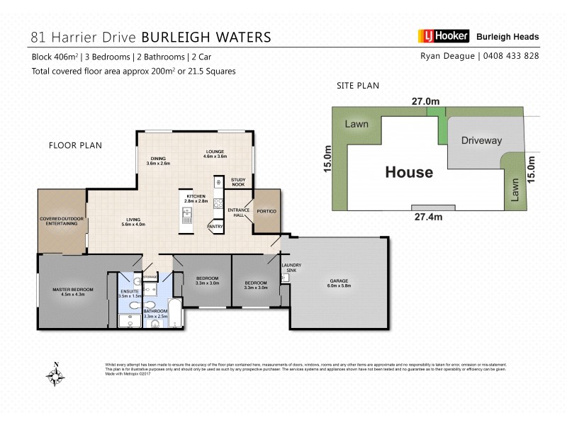 81 Harrier Dr, Burleigh Waters QLD 4220 Floorplan