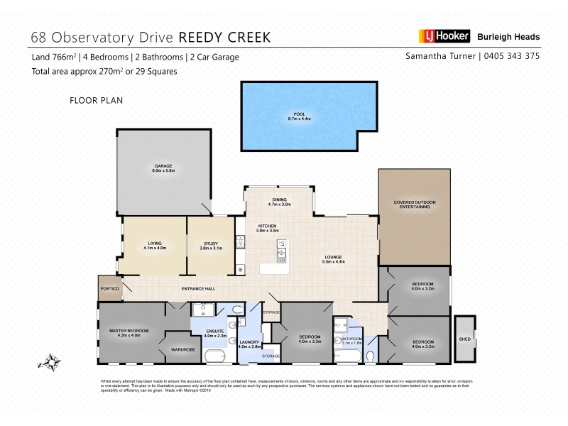 68 Observatory Drive, Reedy Creek QLD 4227 Floorplan