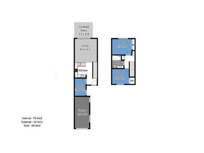 22/5 Galeen Drive, Burleigh Waters QLD 4220 Floorplan