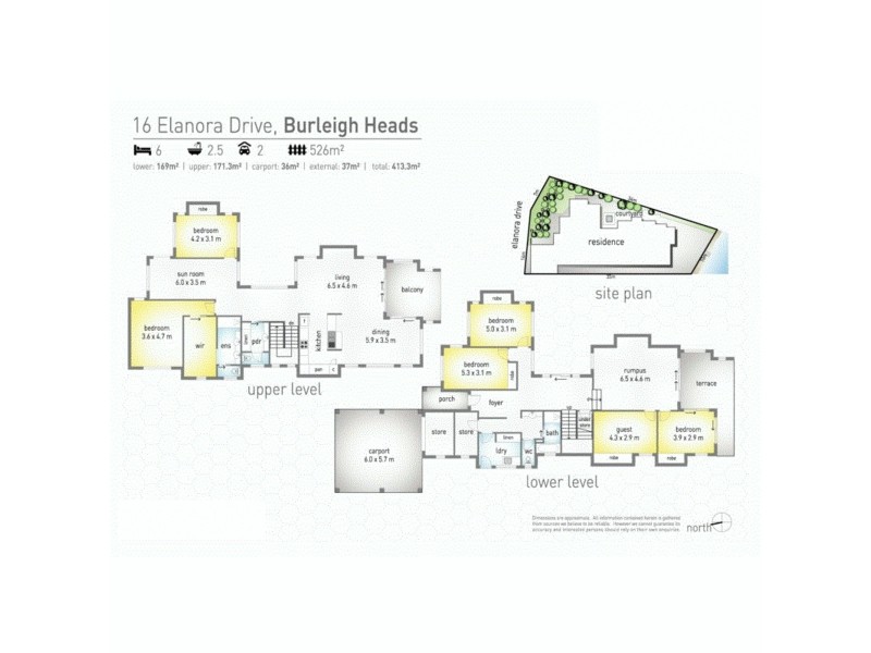 16 Elanora Drive, Burleigh Heads QLD 4220 Floorplan