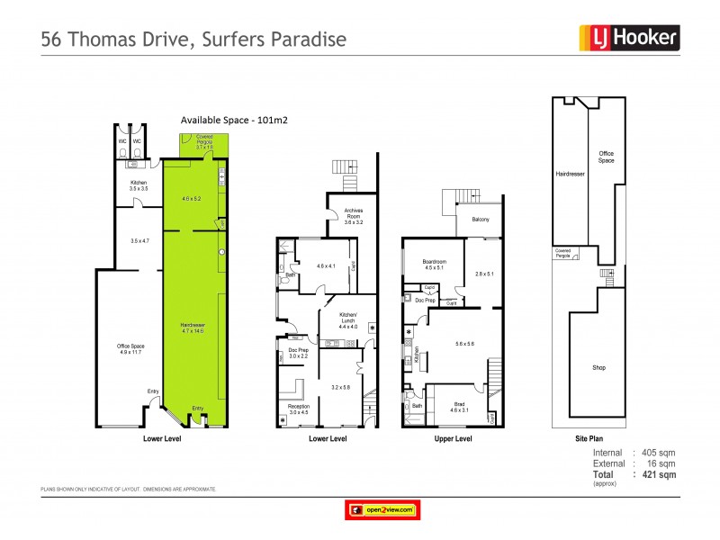 56a Thomas Drive, Chevron Island QLD 4217 Floorplan