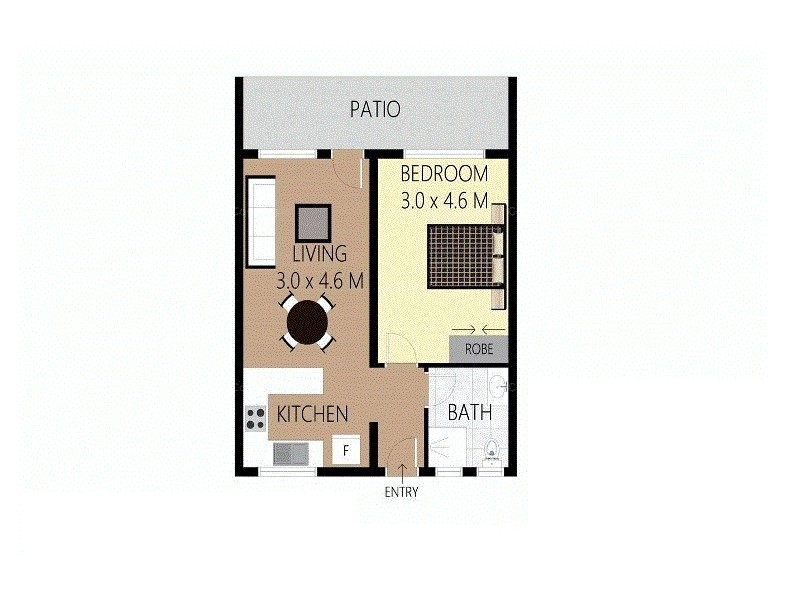 22/3 Redondo Avenue, Miami QLD 4220 Floorplan