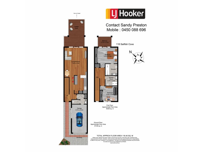 118/215 Cottesloe Drive, Mermaid Waters QLD 4218 Floorplan
