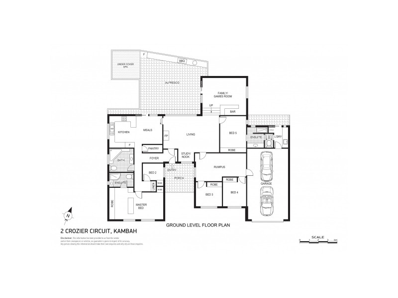 2 Crozier Circuit, Kambah ACT 2902 Floorplan
